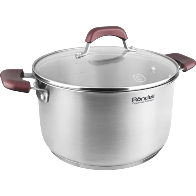 Кастрюля с крышкой RONDELL BOJOLE 20 см 3,3 л RDS-736 Кастрюля с крышкой RONDELL BOJOLE 20 см 3,3 л RDS-736