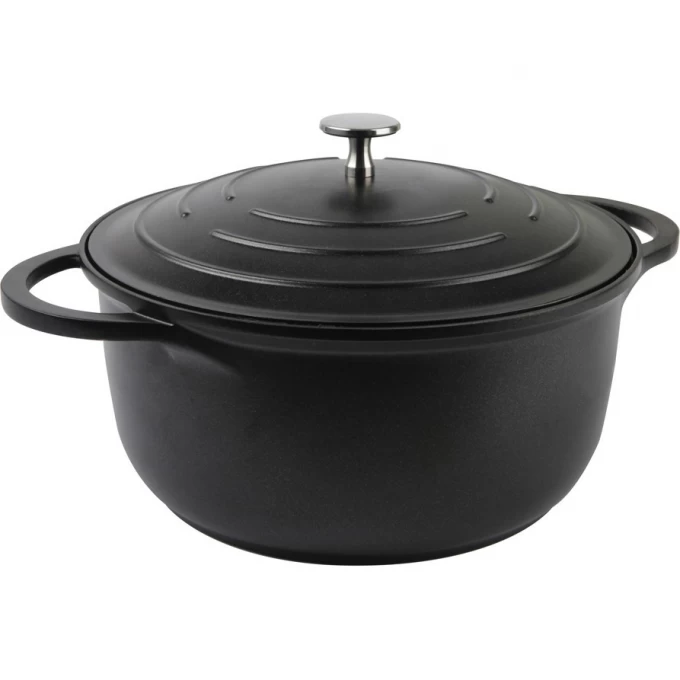 Кастрюля с крышкой RONDELL FRISCHE 24 см, 5,2 л RDA-965 Кастрюля с крышкой RONDELL FRISCHE 24 см, 5,2 л RDA-965
