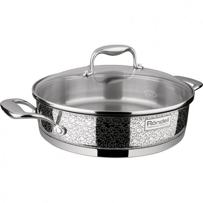 Сотейник с крышкой RONDELL VINTAGE 26х6,5 см RDS-353 Сотейник с крышкой RONDELL VINTAGE 26х6,5 см RDS-353